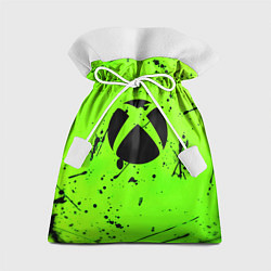 Мешок для подарков Xbox кислотный стиль, цвет: 3D-принт