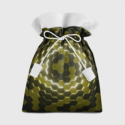 Мешок для подарков Гексагональная броня, цвет: 3D-принт