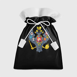 Мешок для подарков Держава герб Российской империи, цвет: 3D-принт