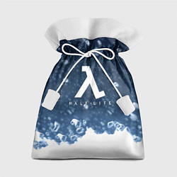 Мешок для подарков Half life зимний стиль, цвет: 3D-принт