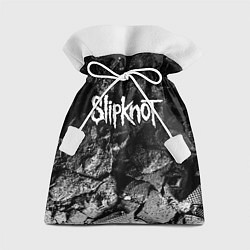 Мешок для подарков Slipknot black graphite, цвет: 3D-принт