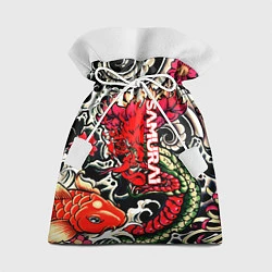 Мешок для подарков Samurai татуировки, цвет: 3D-принт