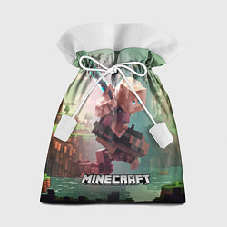 Мешок для подарков Персонаж Minecraft ниндзя в прыжке, цвет: 3D-принт