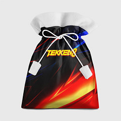 Мешок для подарков Теккен 8 geometry stripes, цвет: 3D-принт