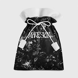 Мешок для подарков Maneskin black ice, цвет: 3D-принт