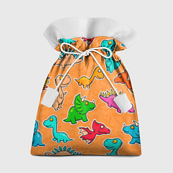 Мешок для подарков Маленькие динозавры, цвет: 3D-принт