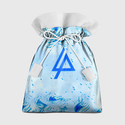 Мешок для подарков Linkin park холодный огонь бренд, цвет: 3D-принт