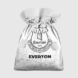 Мешок для подарков Everton с потертостями на светлом фоне, цвет: 3D-принт