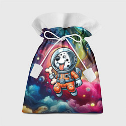 Мешок для подарков Funny dalmatian puppy - ai art, цвет: 3D-принт