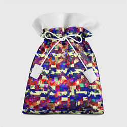 Мешок для подарков Разноцветные осколки стекла, цвет: 3D-принт