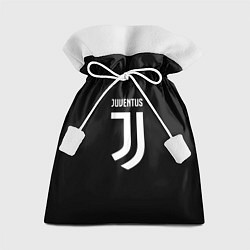 Мешок для подарков Juventus sport fc белое лого, цвет: 3D-принт