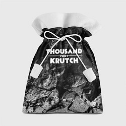 Мешок для подарков Thousand Foot Krutch black graphite, цвет: 3D-принт