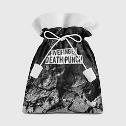 Мешок для подарков Five Finger Death Punch black graphite, цвет: 3D-принт