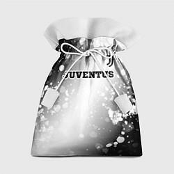 Мешок для подарков Juventus sport на светлом фоне посередине, цвет: 3D-принт