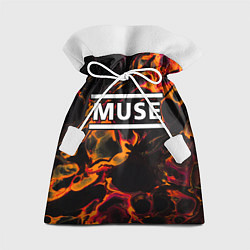 Мешок для подарков Muse red lava, цвет: 3D-принт