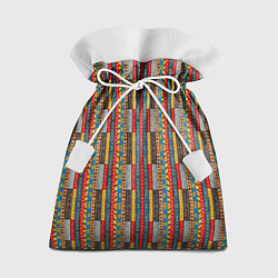 Мешок для подарков Африканские полоски, цвет: 3D-принт