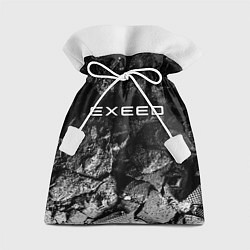 Мешок для подарков Exeed black graphite, цвет: 3D-принт