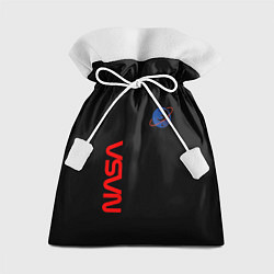 Мешок для подарков Nasa космический бренд, цвет: 3D-принт