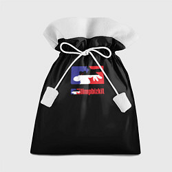 Мешок для подарков Limp Bizkit logo brend, цвет: 3D-принт
