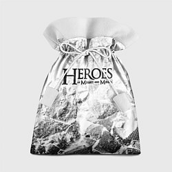 Подарочный мешок Heroes of Might and Magic white graphite
