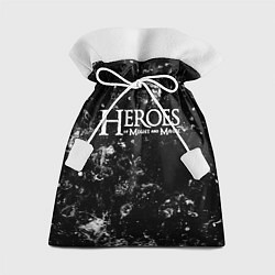 Мешок для подарков Heroes of Might and Magic black ice, цвет: 3D-принт