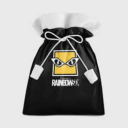 Мешок для подарков Rainbow six 6 logo games, цвет: 3D-принт