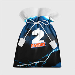 Мешок для подарков Payday 2 storm, цвет: 3D-принт
