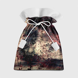Мешок для подарков Мокрая бумага ретро гранж текстура грязная, цвет: 3D-принт