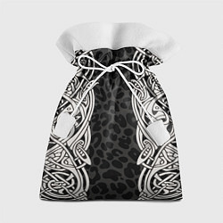 Мешок для подарков Скандинавский кельтский узор, цвет: 3D-принт