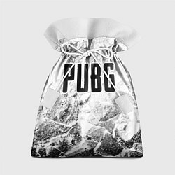 Подарочный мешок PUBG white graphite