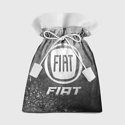 Мешок для подарков Fiat - grey gradient, цвет: 3D-принт