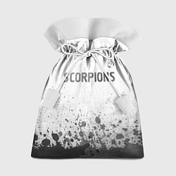 Мешок для подарков Scorpions - white gradient посередине, цвет: 3D-принт