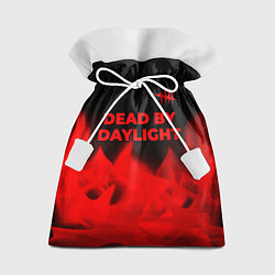Мешок для подарков Dead by Daylight - red gradient посередине, цвет: 3D-принт