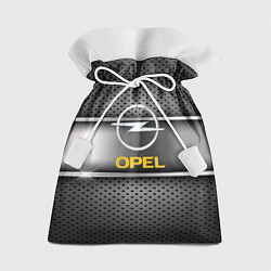 Мешок для подарков Opel carbon metal steel, цвет: 3D-принт