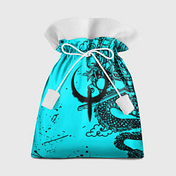 Мешок для подарков Quake текстура дракон, цвет: 3D-принт