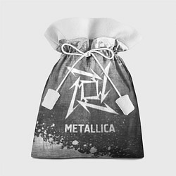 Мешок для подарков Metallica - grey gradient, цвет: 3D-принт