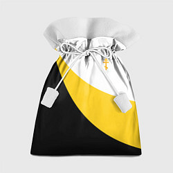 Мешок для подарков Мы русские с нами Бог малый желтый крест Николай I, цвет: 3D-принт