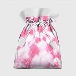 Мешок для подарков Розовый тай дай, цвет: 3D-принт