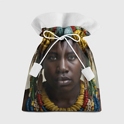 Мешок для подарков Африканец искусство, цвет: 3D-принт