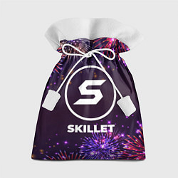 Мешок для подарков Праздничный Skillet, цвет: 3D-принт