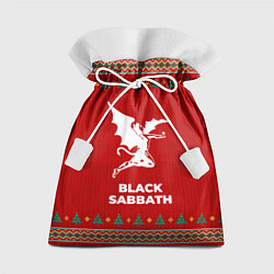 Мешок для подарков Black Sabbath new year, цвет: 3D-принт