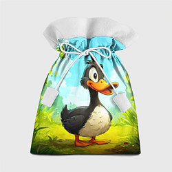 Мешок для подарков Веселая уточка, цвет: 3D-принт