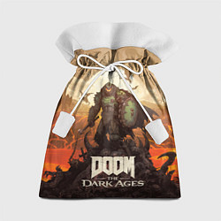 Мешок для подарков Палач рока Doom the dark ages, цвет: 3D-принт