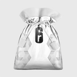 Мешок для подарков Rainbow Six white poly, цвет: 3D-принт