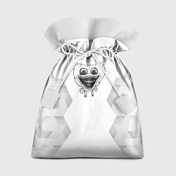 Мешок для подарков Poppy Playtime white poly, цвет: 3D-принт