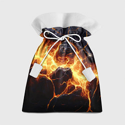 Мешок для подарков Золотая лава текстура, цвет: 3D-принт