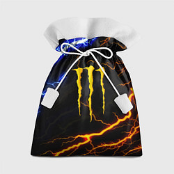 Мешок для подарков Monster energy storm, цвет: 3D-принт