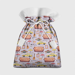 Мешок для подарков Друзья - паттерн, цвет: 3D-принт