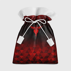 Мешок для подарков Bon Jovi red poly, цвет: 3D-принт