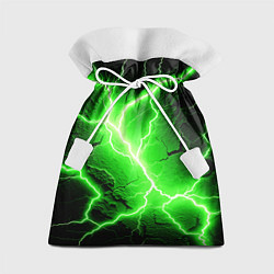 Мешок для подарков Color green black, цвет: 3D-принт